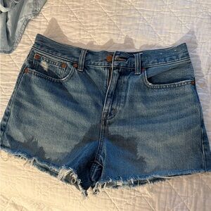 Madewell Classic Blue Jean Shorts